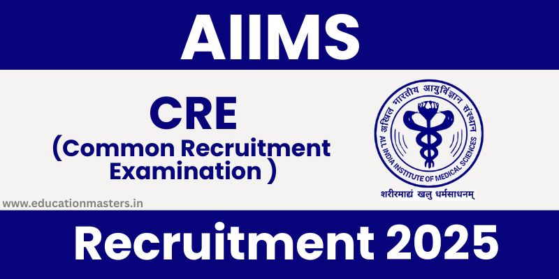 aiims cre recruitment 2025